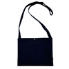 Edo-Ten Sacoche Crossbody Bag, Made in Japan, Sashiko Woven Fabric,