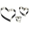 Städter 002128 Cookie Cutters Love Set of 3