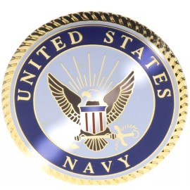 USN US Navy 7/8 inch Hat or Lapel Pin H14627 F4D22V