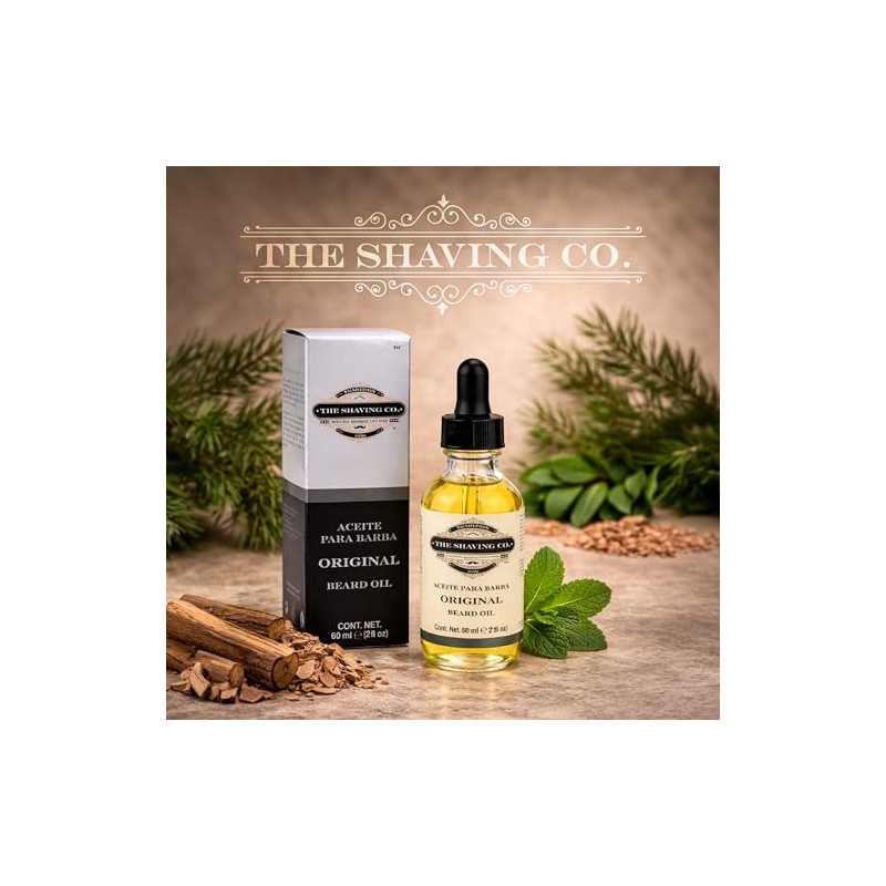 The Shaving Co Aceite para barba original. Nutre - Humecta