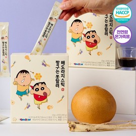 Ryewondam 짱구는못말려 국내산 배도라지스틱 20포x2개/국내산 배도라지 Shinchan Can't Be Stopped Domestic Pear and Bellflower Stick 20 Packs x 2 / Domestic Pear and Bellflower