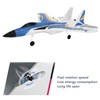 RC Glider Plane Lightweight Flexible Remote Control Airplane with LED