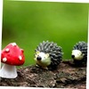 CIYODO Garden Micro Landscape Ornament 3 Sets of Resin Miniature