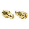 DHT Electronics 2PCS RF coaxial Coax Adapter SMA Female to RP-SMA Male