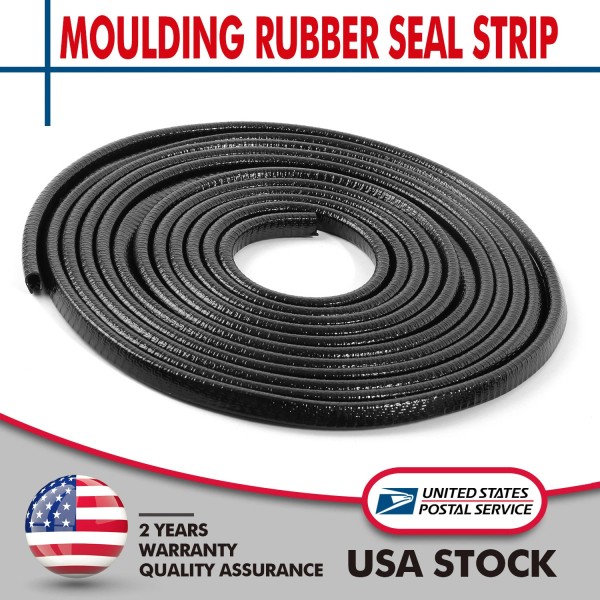 MODIGT 6M Rubber Car Door Flexible Trim Edge Guard Moulding