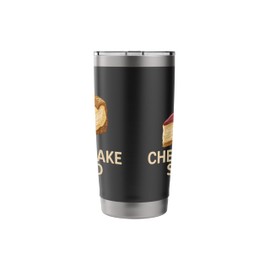 Cheesecake Squad Berry Topped Slice Art Stainless Steel Insulated Tumbler