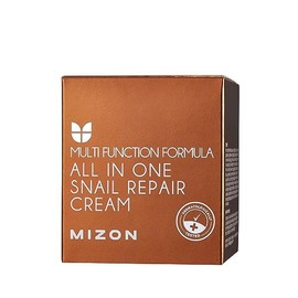 Mizon All in One Snail Repair Cream 75ml – Crema Facial Reparadora con Extracto de Caracol, Hidratante y Antiedad para Todo Tipo de Piel