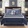 Madison Park 7 Pieces Comforter Set-Deluxe Hotel Collection Luxury Bedding