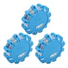 3pcs LED Road Flares Light 9 Modes Waterproof Shock Resistant