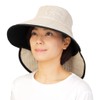 Shabo Wide Brim UV Mesh Hat, Heat Stroke Prevention, Light