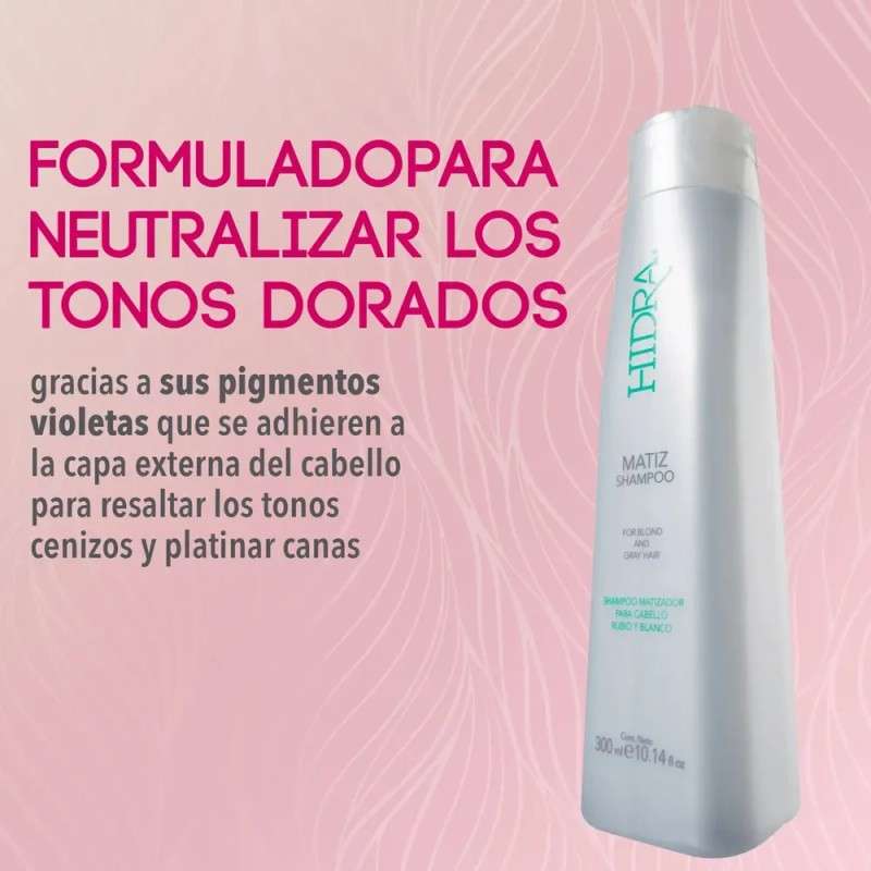 Hidracolor Matiz Shampoo Neutralizante Y Hidratante 300 Ml