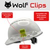 Diligence, Wolf Clips, Hard Hat Accessory, Safety Glasses or Sunglasses