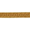 1/2" (1cm) Basic Solid Collection Scroll Gimp Braid Trim #