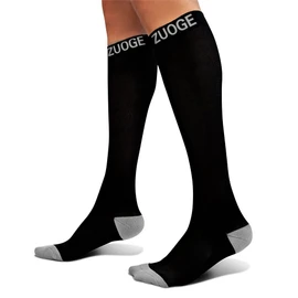 zuoge 6 Pairs Compression Socks Pack - Best Medical, Nursing, Travel & Flight Socks - Running & Fitness - 15-20mmHg