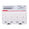 Power Consumption Meter 3 Phase 4 Wires 35mm Rail Mounting