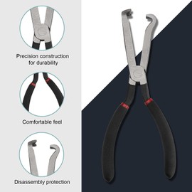 37960 Electrical Disconnect Pliers | Automotive Electrical Connector Disconnect Pliers | Long Spark Plug Disassembly Pliers | Electrical Tools | Easily Disconnect the Locking Push Tab