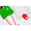 Large Red Snowflake Shaped Fixed Hole Punch