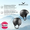 BLACK CREVICE Gerlos Ski Helmet Red, M (54-57 cm)