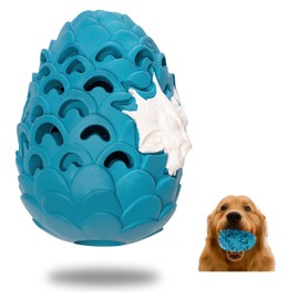 YCLWBG Aggressive Chewer Dog Toys: Indestructible Dragon Egg Treat Dispensing Toy
