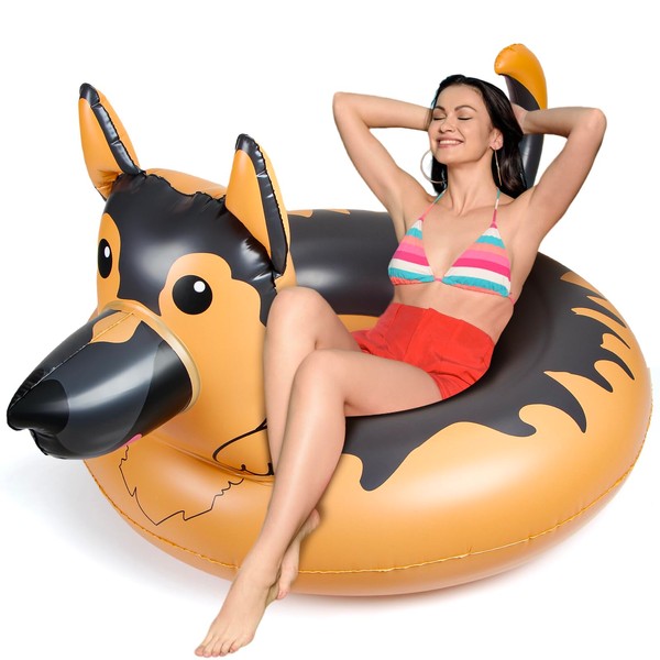 Silph PLC Pool Floats, Funny Pool Float for Adults, Dog