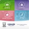 Color Scents Small Trash Bags - 4 Gallon, 60 Bags
