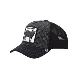 Goorin Bros. Black Sheep 101-1488 Trucker Cap Unisex Wool Blend Dark Grey, Dark Grey, One Size, darkgray