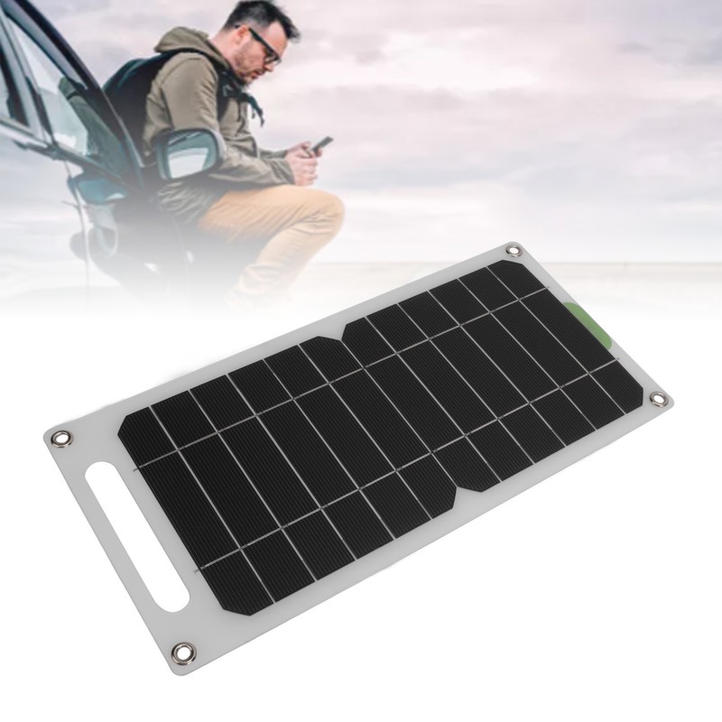 12W Solar Panel Monocrystalline Silicon Waterproof Portable Solar Panel with