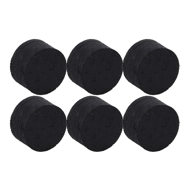 6pcs Pool Cue Tips Professional Multi Layers Billiard Pool Cue