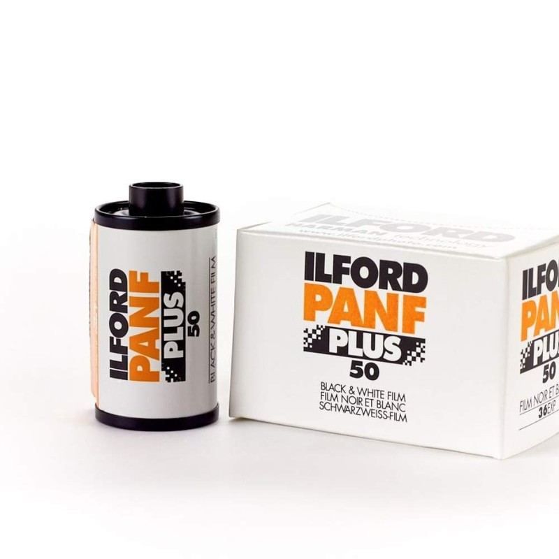Ilford PAN F Plus, Black and White Print Film, 135