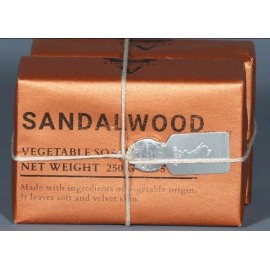 ALCHIMIA For Men SANDALWOOD Vegetable Bar Soap 2 x 8.75 oz. Italy