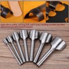 Semicircle Punch, 7pcs/Set Leather Carft Half Round Punch, Belt End