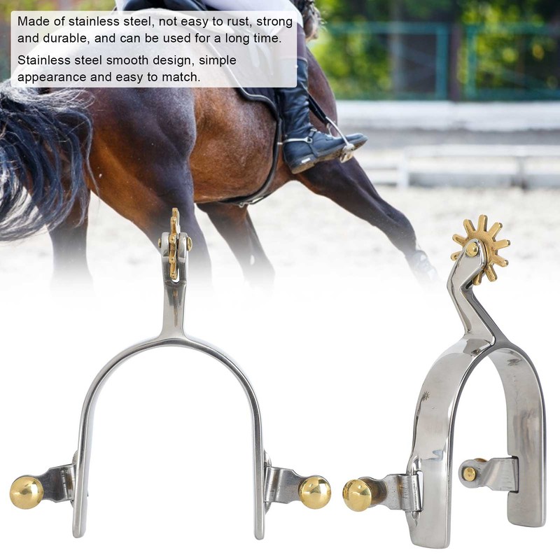 1Pair Stainless Steel West Style American Type Unisex Not Rust