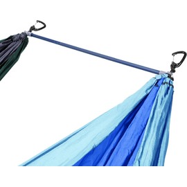 ENO Fuse Tandem Hammock System Colour Slate Lightwieght Fuse Spreader Bars, Two Hammocks Side by Side Dac Grren Anodised Aluminium Alloy Eliminates Enviro Damage Weight 277 g