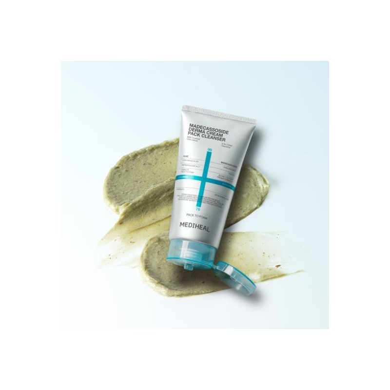 Mediheal Madecassoside Derma Cream Pack Cleanser 120ml (Soothing Barrier) /