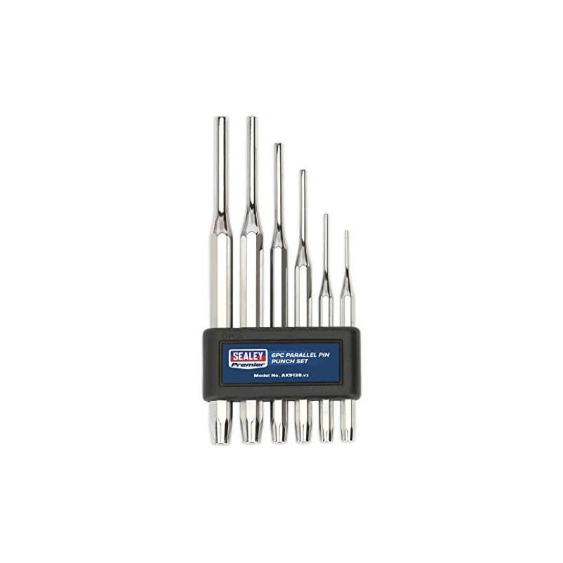 Sealey Ak9128 Parallel Pin Punch Set 6Pc