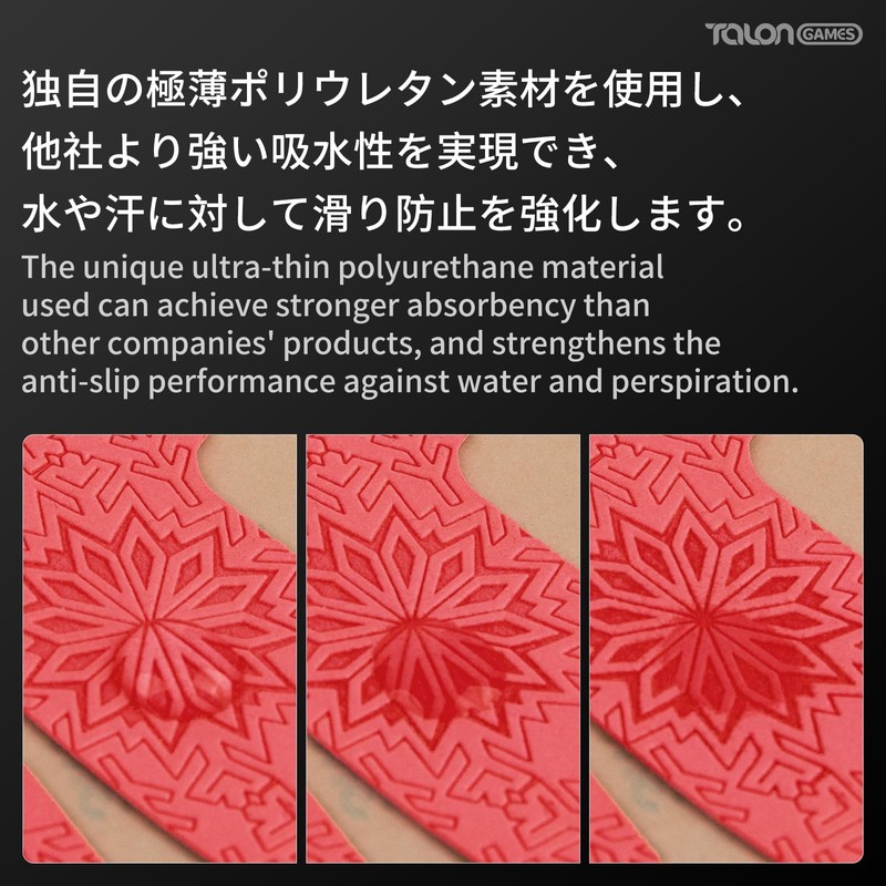 TALONGAMES Snow Pattern Series Mouse Grip Tape, Logicool G PRO