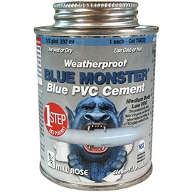 Millrose 76030contact-cementsPVC Cement Fast Set, one-Step Cement, no Primer Required, Eco-Friendly - Low VOC