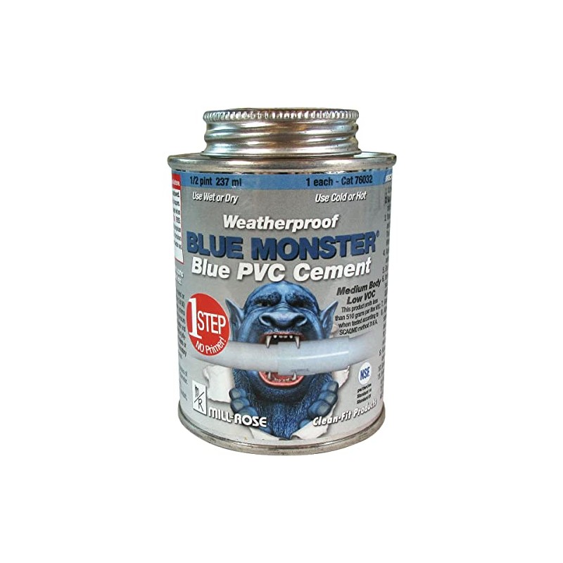 Millrose 76030contact-cementsPVC Cement Fast Set, one-Step Cement, no Primer Required,