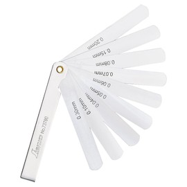 Shinwa Sokutei 73780 Thickness Gauge B, 3.9 inches (100 mm), Set of 9