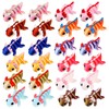 Honoson 24 Pcs 3D Printed Axolotl Fidget Toy 3D Printed