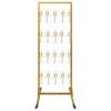 Royxen Champagne Wall Holder, Champagne Tower, Wine Glass Stemware Rack,