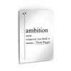 Smile Art Design Ambition Definition Black and White Dictionary Motivational