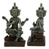 Aquarium Buddha Statue Decoration Resin Aquascaping Fish Tank Meditating Buddha