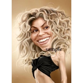 SHAKIRA #1 REFRIGERATOR MAGNET TOOL BOX LOCKER CHRISTMAS MAN CAVE GAG GIFT