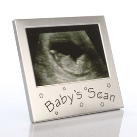 The Gift Experience Baby Scan Frame | Okay, so it may be indecipherable by anyone other than you and your partner, but your baby's first scan is absolutely priceless!