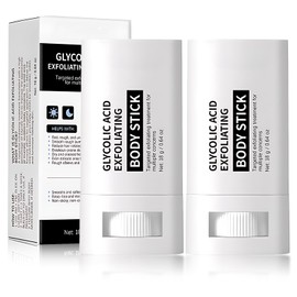 2 Pcs Glycolic Acid Exfoliating Body Stick,Body Exfoliator to Smooth & Moisturizing Skin Effect Radiant Skin for Body Rough Areas for All Skin Types