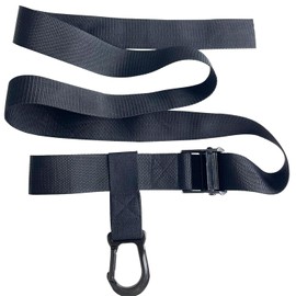 GYGhaoho Safety Harness Tree Strap, Tree Strap Hunting, Nylon Tree Strap with Steel Buckle for Tree Climbing, Push-type Quick Adjustment Elastic Buckle Outdoors Safety Harness