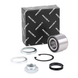 RIDEX Wheel Bearing Kit 654W0035 Rear Outer Diameter: 52 mm Inner Diameter: 25 mm without ABS Sensor Ring