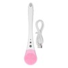 Electric Body Scrubber Shower Brush Long Handle Waterproof Cordless Body