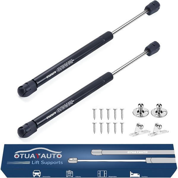 OTUAYAUTO OTUAYAUTO 12 inch Gas Struts - 65Lbs Universal Lift